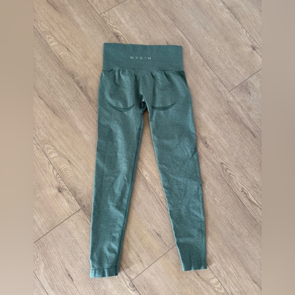 NVGTN Green Seamless Leggings Small - Picture 3 of 6